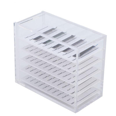 

Greensen 5 Layers False Eyelash Storage Box Display Container Eyelashes Pallet Holder Grafting Box