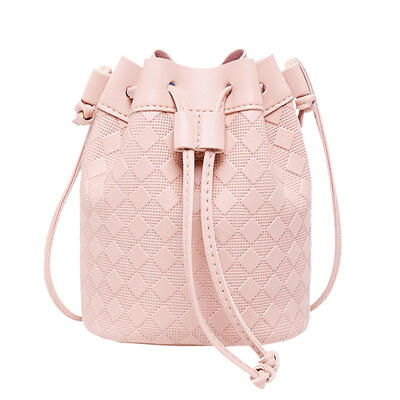 

Fashion Solid Color Embossed Shoulder Handbags Leather Women Crossbody Bags