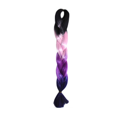

〖Follure〗Individual Braid Wigs Big Braids Color Gradient Small Black Dirty Pigtail