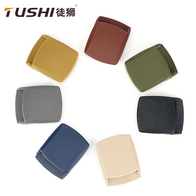 

Plastic flat plastic buckle plastic steel belt green buckle open mold made belt buckle 38