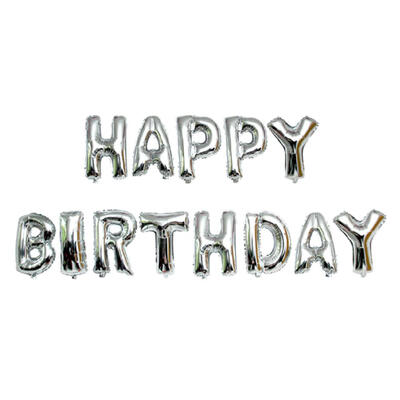 

Multicolor Letters Foil Balloons Children Birthday Letter Party Decor