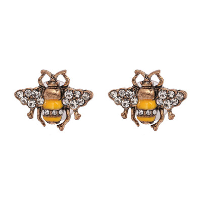 

small cute Earrings 32 Colors Trendy statement aminal Earrings For Girls Charm crystal Earrings for Women wedding party Jewelry