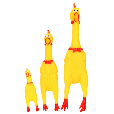 

30cm 17cm 40cm Screaming Chicken Squeeze Sound Toy Pets Toy Product Dog Toys Shrilling Decompression Tool Funny Gadgets
