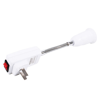 

Greensen E27 Light HolderE27 Light Bulb Lamp Holder Flexible Extension Adapter Converter Screw Socket Switch