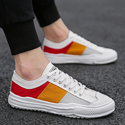 

Summer breathable spiritual society young mans board shoes tremble mens shoes color canvas shoes leisure trendy shoes
