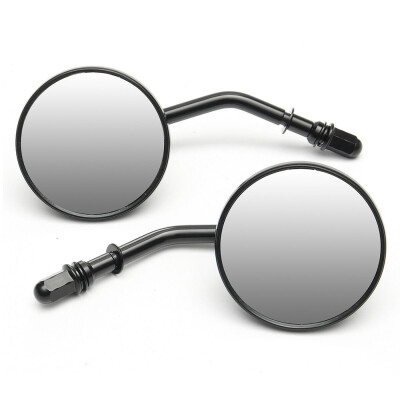 

CLASSIC RETRO MOTORCYCLE ROUND REAR VIEW MIRROR FOR HARLEY CROSS BONES 2008-2009