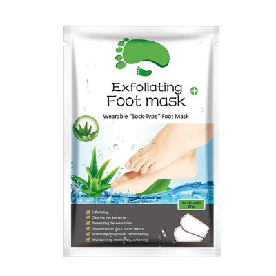 

2pcsSet Foot Exfoliating Foot Mask Remove Dead Skin Cuticle Pedicure Socks