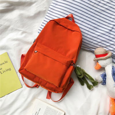 

Ins Backpack Female Korean High School Backpack College Students Ancient Sense Simple Joker Fashion Backpack
