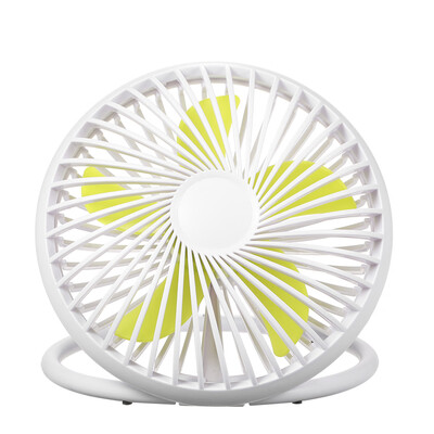 

Quiet USB Desk Fun Personal Mini Fan 180 Degree Rotation Desktop Tabletop Dorm Office