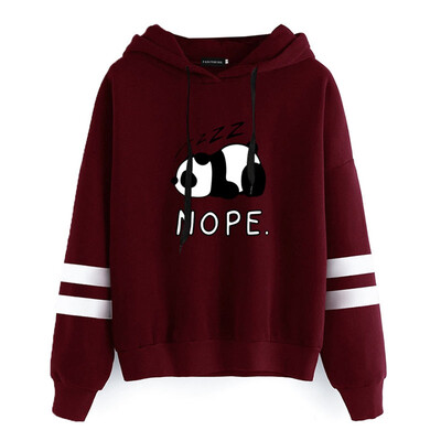 

Women Panda Printing Sweatshirt Casual Hoodie Pullover