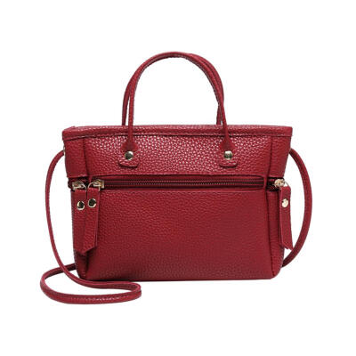 

PU Leather Handbags Women Shoulder Messenger Bag Daily Shopping Travel Tote