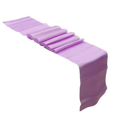 

Toponeto 30x275cm Satin Table Runner Wedding Reception Banquet Party Decoration