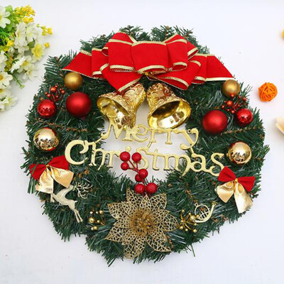 

Christmas Wreath Hanging Decor For Xmas Party Door Wall Garland Ornament Decors