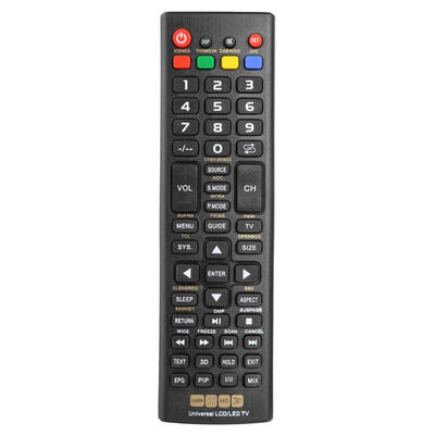 

WM-UN002 Universal Smart TV Remote Control wLEARN LCD LED HD 3D Function