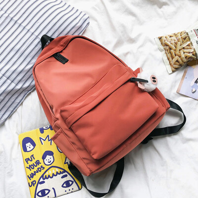 

Ins style schoolbag female Korean version of high school students Chaobai forest department ancient feeling girl large capacity do