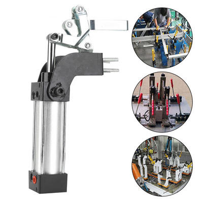 

Greensen 18" Intake interface Metal Cylinder Pneumatic Clamp Hold 50KG Clamp Force