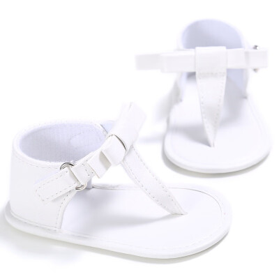 

2018 Baby Sandals Sweet Summer Baby Girls Fashion Breathable Bowknot First Walkers Infant Toddler Kids Anti-skid Casual Shoes