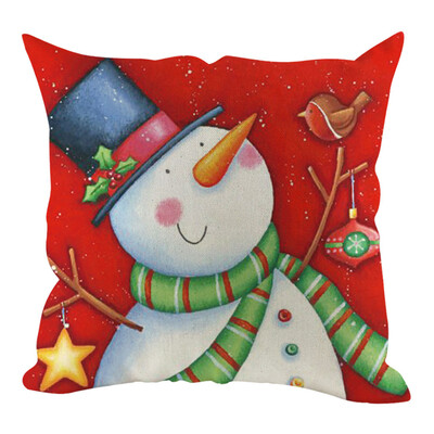 

〖Follure〗Christmas Pillow Cover Pillowcases Decorative Sofa Cushion Cover Home Decoration