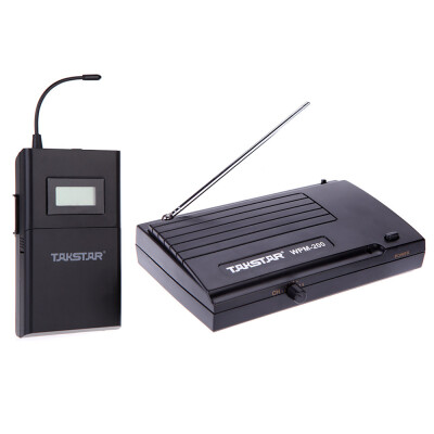 

Takstar WPM-200 UHF Wireless Monitor System 50m Transmission Distance In-Ear Stereo Headphones Headset Transmitter Receiver LCD 6