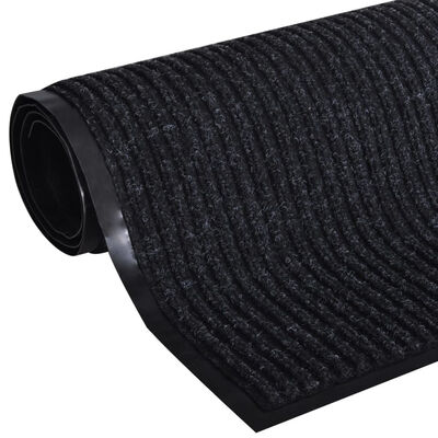 

Black PVC Door Mat 35" x 47
