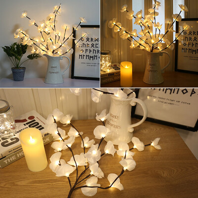 

Siaonvr Phalaenopsis Tree Branch Light Floral Lights Home Christmas Party Garden Decor