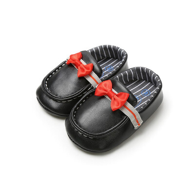 

baby shoes for girls boy sneakers casual PU shoes toddler Bow shoes
