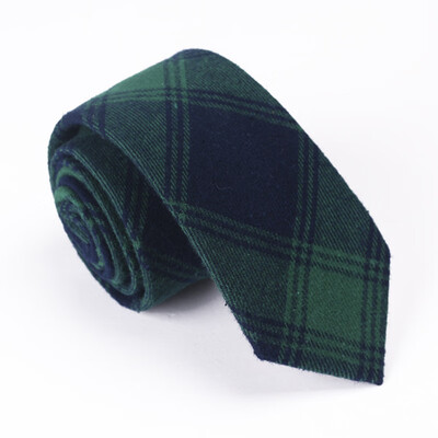

Mens cotton striped plaid tie 51 cotton tie European&American casual tie cross-border wholesale one generation