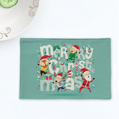 

Toponeto Christmas Ddecorations Restaurant Hotel Creative Household Goods Table Mat