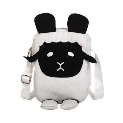 

Fashion Teenage Girls Cartoon Sheep Pattern Shoulder Bags Crossbody Bag