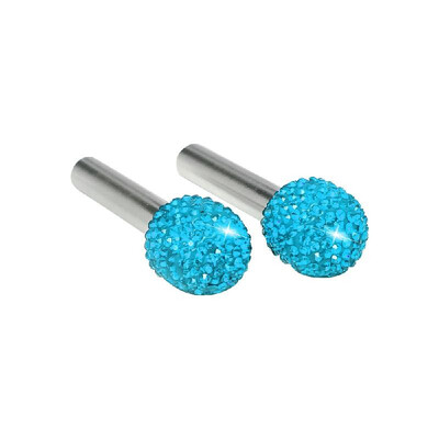 

2pcsSet Bling Car Door Lock Pull Rod Bolt Cover Interior Trim Rhinestones Bling Car Accessories Universal Fit