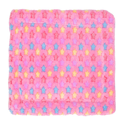 

Dog Cat Puppy Blanket Pet Cushion Bed Soft Velvet Winter Warm Sleep Mat
