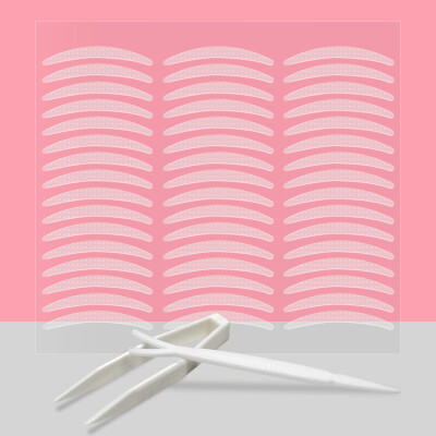 

Nika NIKA invisible double eyelid stickers 960 stickers medium with tweezers push bar color invisible seamless waterproof breathable eyeliner stickers eye stickers