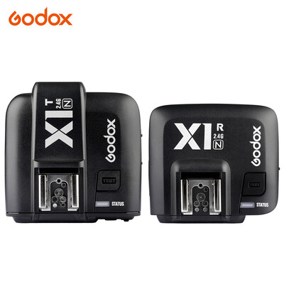 

Godox X1N TTL 24GHz Wireless Flash Trigger with Screen Multi-functional Transmitter Receiver for Nikon DSLR Cameras