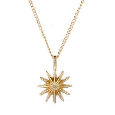 

Fashion Jewelry Reminders Accomplish Magnificent Things Starburst Charm Necklace For Women