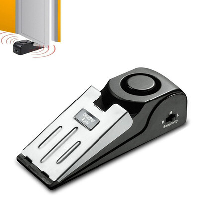 

Siaonvr Home Security Wedge Door Stop Alarm System Device Intruder Alert Detection