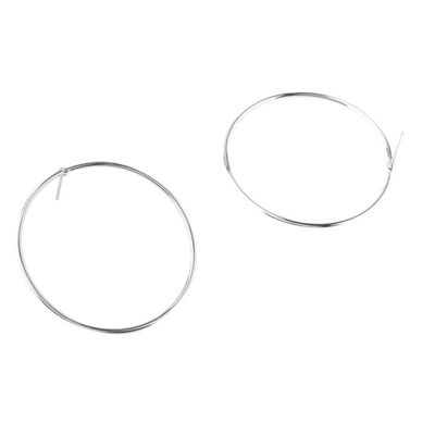 

Fashion Women Earrings Big Rock Club Exaggerated Hoop Earrings