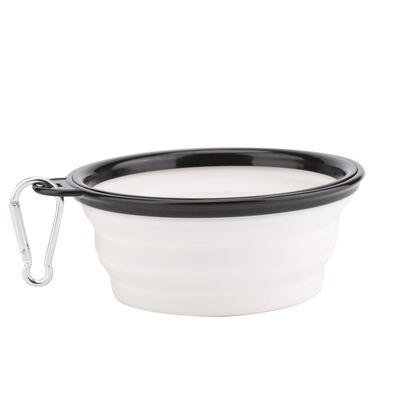 

Silicone Folding Dog Bowl Outfit Pets Feeder with Buckle Pet Supplies