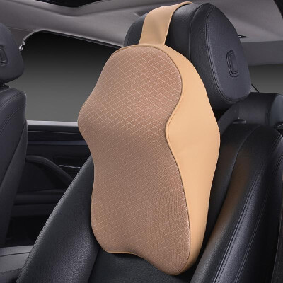 

Car headrest neck pillow pillow car pillow cervical pillow Mercedes head pillow car seat pillow memory cotton Cayenne lumbar