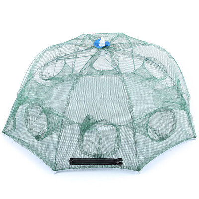 

Portable 8 Side Trap Shrimp Fishing Net Gear Outdoor Tool