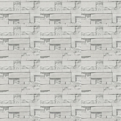 

Wall Decal Removable Gray Brick Wall Stickers for Living Room TV Background Nursery Bedroom