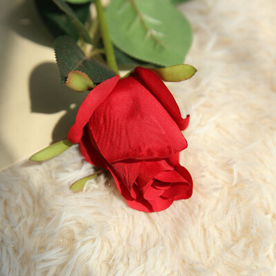 

Gobestart Artificial Fake Rose Flower Bridal Bouquet Wedding Party Long Roses Decor Beige