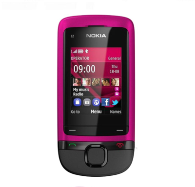 

Original Nokia C2-05 Classic Slide Mobile Phone