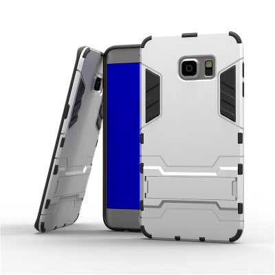 

Goowiiz Phone Case For Samsung Galaxy S5S6S6 EdgeS6 Edge PlusS7 Edge Armor PC TPU Silicone Hard Bracket Double Protection