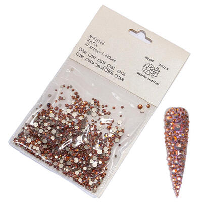 

Glitter Nail Rhinestones Crystal AB Clear Nail Stones DIY Nail Art Decor