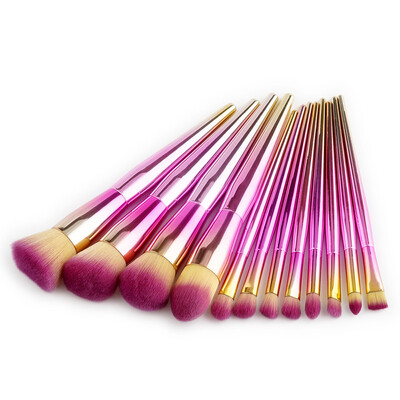

〖Follure〗New 12pcs Cosmetic Makeup Brush Blusher Eye Shadow Brushes Set Kit