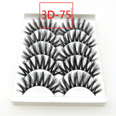 

〖Follure〗Luxury Makeup 5Pair 3D False Lashes Fluffy Strip Eye Mix lashes Natural Party