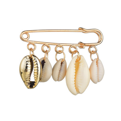 

Fashion Natural Shell-Wrapped Gold Necklace For Women Natural Cowrie Shell Pendant With Beach Summer Sexy Necklace Selling Gift