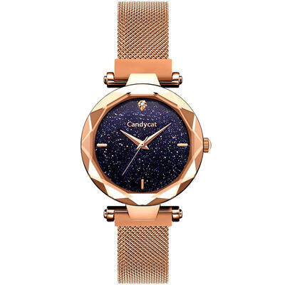 

Luxury Women Watches Magnetic Starry Sky Female Clock Quartz Wristwatch Fashion Ladies Magnet Watch Reloj Mujer Relogio Feminino