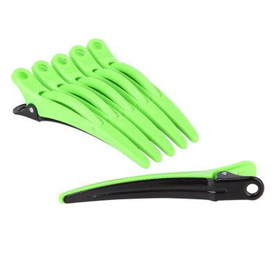 

〖Follure〗6 Pcs Practical Plastic Prong Alligator Teeth Bows Hair Clips New