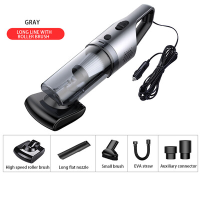 

〖Follure〗Handheld Family Car Dual-Use Mini Car wired Vacuum Cleaner With Roller Brush
